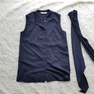 Sleeveless Blouse Preloved